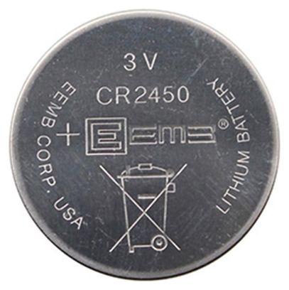 Pile bouton cr2450  3v  Sigma  pour compteur bc2316-rox (vendu a l'unite)