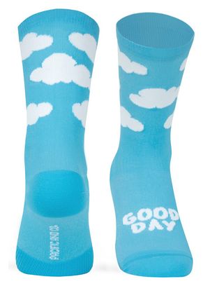 Chaussettes Pacific And Co Clouds Bleu