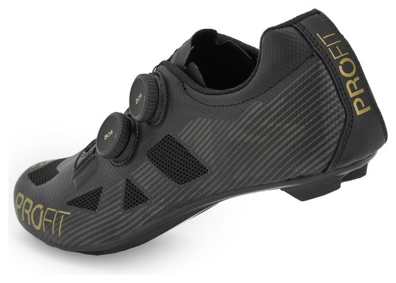 Zapatillas de carretera Spiuk Profit Dual Negras