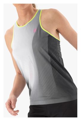 Compressport Performance Singlet Damen Schwarz/Weiß
