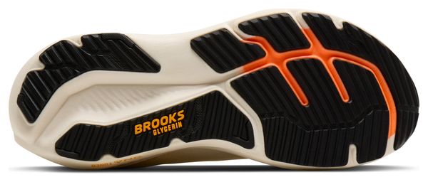 Scarpe da corsa Brooks Glycerin 23 beige/arancione da uomo