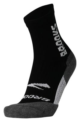 Calcetines Brooks Ghost Crew Negro