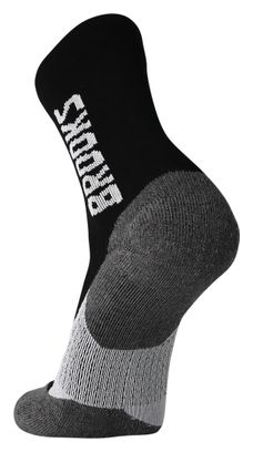 Brooks Ghost Crew Socken Schwarz