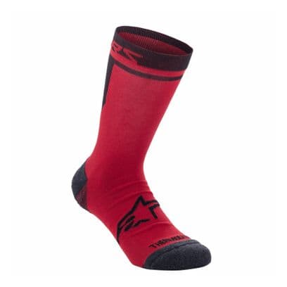 Alpinestars Winter Thermal Sokken Zwart/Rood