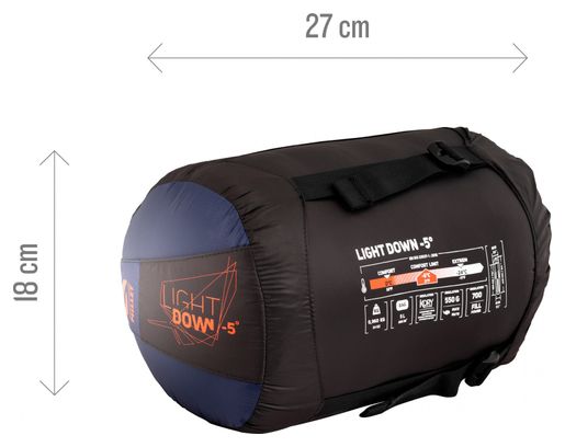 Millet LIGHT DOWN -5° Sleeping Bag Blue