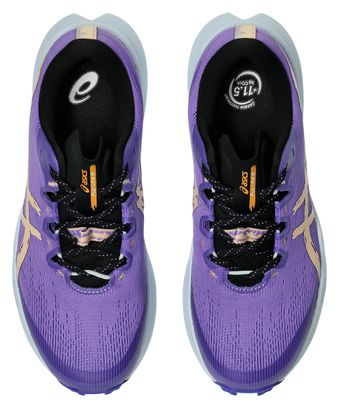 Scarpe Trail Asics Fuji Lite 6 Viola/Arancione Donna