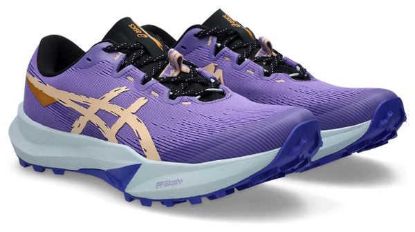 Scarpe Trail Asics Fuji Lite 6 Viola/Arancione Donna