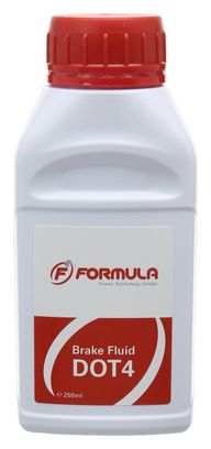 FORMULA Liquide de Freins DOT 4 version 250 ml