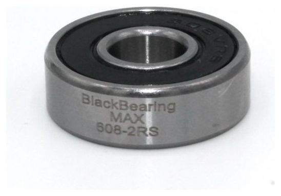 Cuscinetto nero 608-2RS Max 8 x 22 x 7 mm