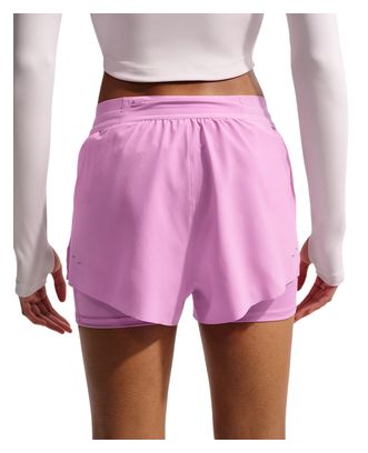 Short 2-en-1 Nike Swift Rose Femme