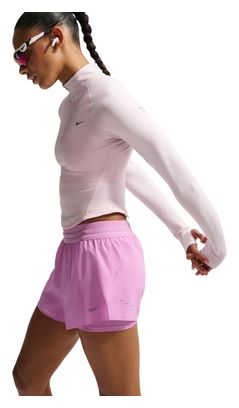 Short 2-en-1 Nike Swift Rose Femme
