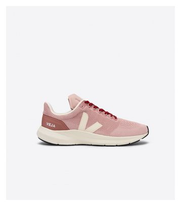 Veja Marlin LT V-Knit Running Shoes Pink White Women