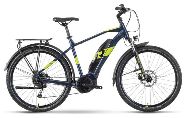 Bicicleta Eléctrica Raymon CrossRay E 3.0 Shimano Alivio/Altus 9V 500 Wh 27.5'' Azul 2022