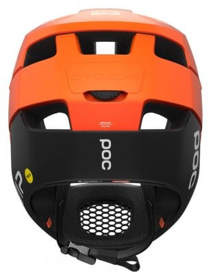 Poc Otocon Race MIPS Helm Orange/Schwarz Matt