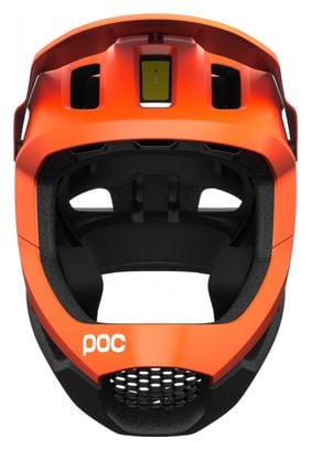 Poc Otocon Race MIPS Helmet Orange/Black Matt