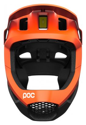 Poc Otocon Race MIPS Helm Orange/Schwarz Matt