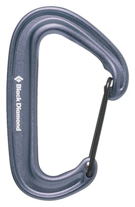 Black Diamond Miniwire Grey carabiner