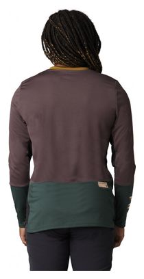 Fox Defend Women's Long Sleeve Jersey Brown