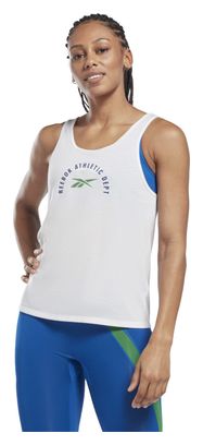 Débardeur Reebok Workout Ready Supremium Graphic Femme Blanc