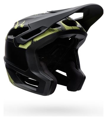 Fox Dropframe Pro Flow Helmet - Black