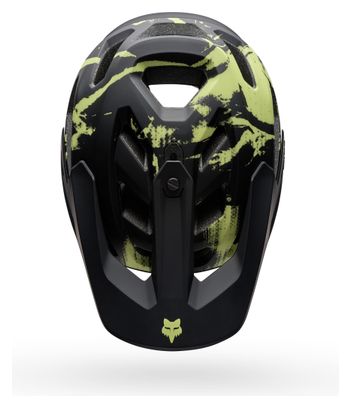 Fox Dropframe Pro Flow Helmet - Black