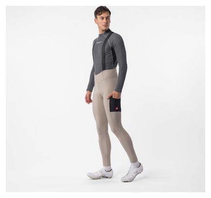 Castelli Unlimited Lange Cargo-Radhose für Herren, grau