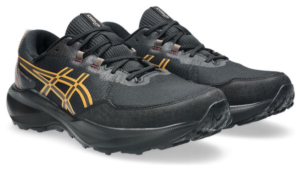 Asics Gel-Venture 11 Waterproof Men's Trail Running Shoes - Black/Orange