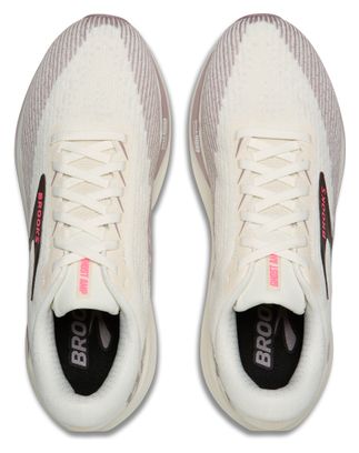 Brooks Ghost Amp Women's Running Shoes in Beige/Purple