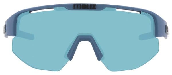 Lunettes Bliz Matrix Small Bleu Mat - Ice Blue Mirror