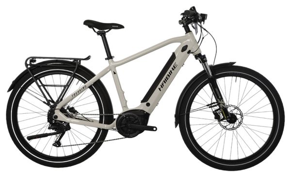 Produit Reconditionné - VTC Électrique Haibike Trekking 3 High Shimano Alivio 9V 500Wh 27.5'' Gris Clair