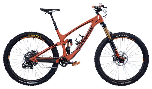 Produit Reconditionné - VTT Tout-Suspendu Transition Smuggler Sram GX Eagle 12V Orange Mat 2020