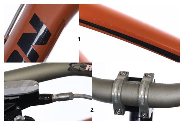 Prodotto ricondizionato - Smuggler Transition All Mountain Bike Sram GX Eagle 12V Arancione Mat 2020