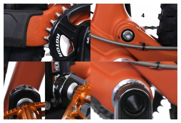 Prodotto ricondizionato - Smuggler Transition All Mountain Bike Sram GX Eagle 12V Arancione Mat 2020