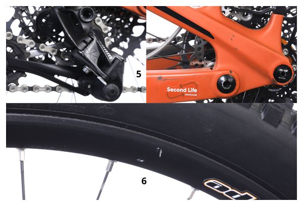 Prodotto ricondizionato - Smuggler Transition All Mountain Bike Sram GX Eagle 12V Arancione Mat 2020