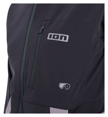 Dames ION Shelter 2L Softshell MTB jas Zwart
