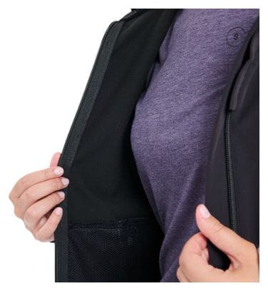 Dames ION Shelter 2L Softshell MTB jas Zwart