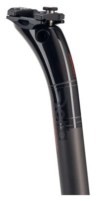 Tige de Selle Deda Superleggero Recul 25 mm Carbone Noir 