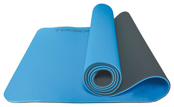 Two-tone floor mat Toorx Blue Gray Pro