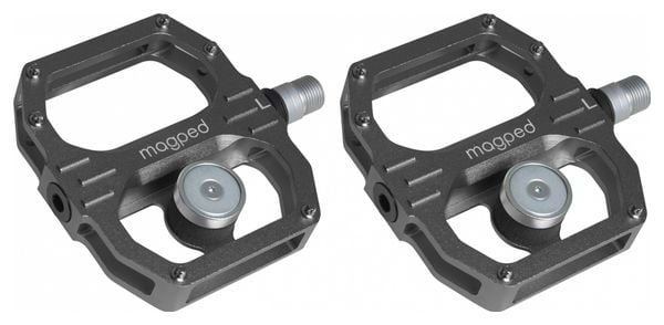 Pair of Magped Sport 2 Magnetic Pedals (150 N Magnet) Grey