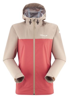 Chaqueta impermeable Lafuma Mujer Shift Clim Beige/Corail