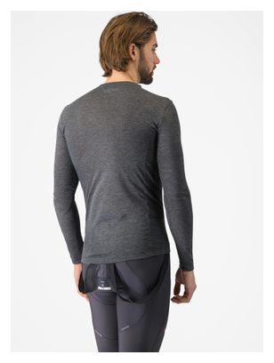 Castelli Medio Men's Long Sleeve Under Jersey Grey