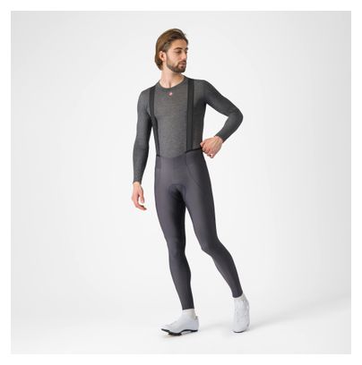 Castelli Medio Men's Long Sleeve Under Jersey Grey