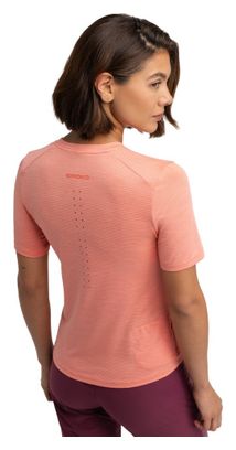 T-shirt randonnée manches courtes femme Clarity Pink Rose