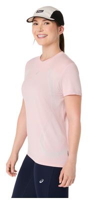Maglia a maniche corte Asics Road Seamless rosa da donna