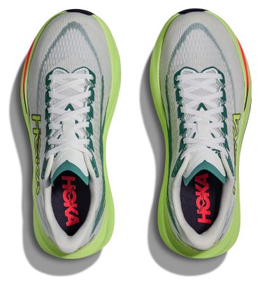 Hoka Mach 7 Laufschuhe Weiß/Gelb/Rot Damen