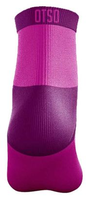 Unisex Otso Low Cut Orange Pink Purple Socks