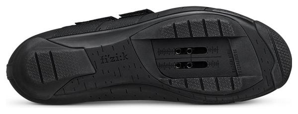 Pair of Fizik Terra Powerstrap X4 MTB Shoes Black