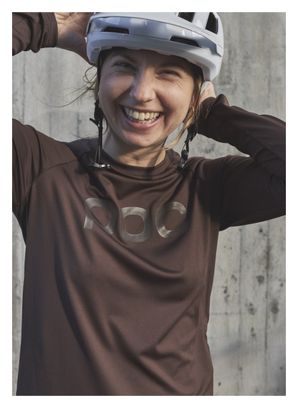 Poc Reform Enduro Axinite Brown Women's Long Sleeve Jersey