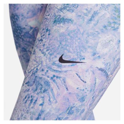Nike Dri-Fit Pro Damen 3/4 Tights Blau Violett