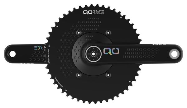 Manivelles carbone avec axe QO RACE Noir